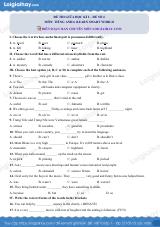 Đề thi giữa kì 2 Tiếng Anh 6 iLearn Smart World - Đề số 4